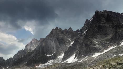 Alpes-Europeos-En-Francia,-Video-De-Lapso-De-Tiempo-De-4k