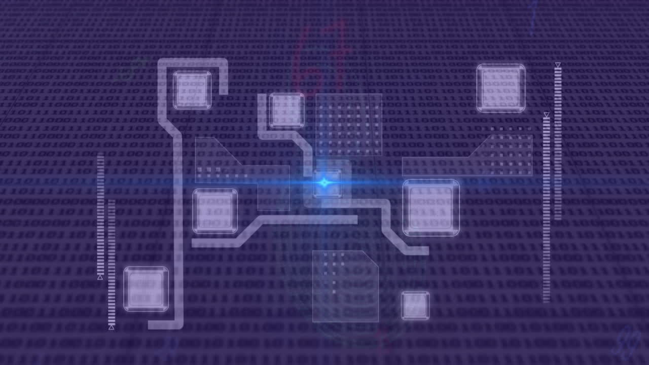 Animation of shapes over data processing