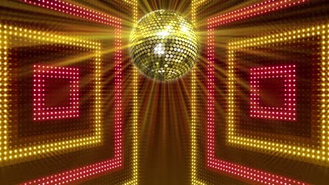 mirror ball disco lights club dance party glitter background