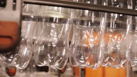 Rows-of-empty-water-bottles-at-bottling-plant