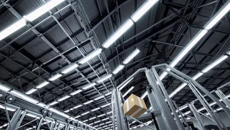 automated warehouse package handling