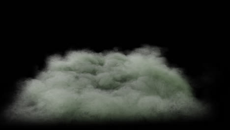 green smoke cloud