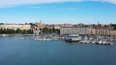 City of Pula - ACI Marine Pula - Aerial shoot - Croatia, Istria