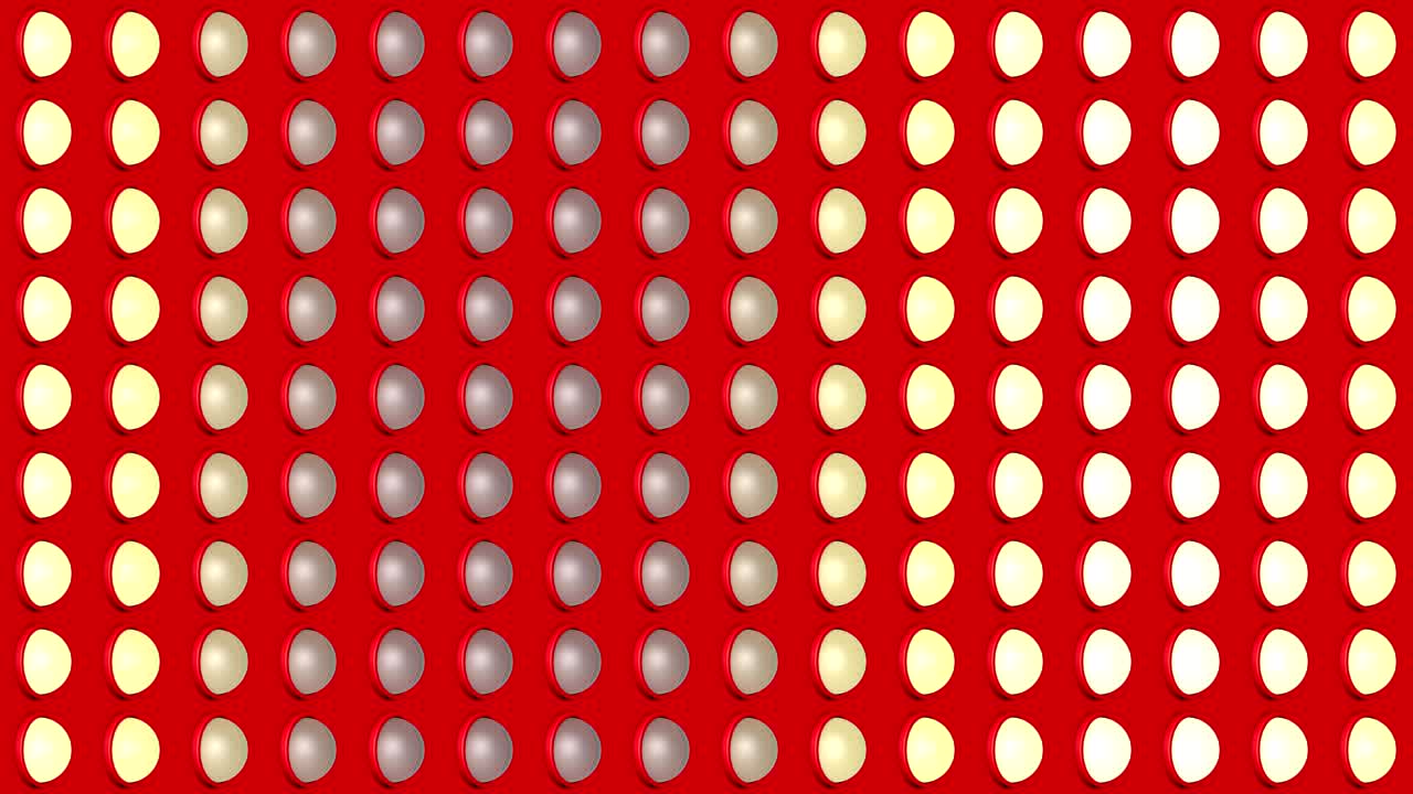 abstracto luces de fondo isométricas bombillas ondas verticales que parpadean