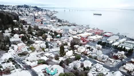 astoria oregon nieve en marzo de 2019