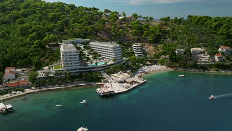 aerial view of lafodia hotel resort and la