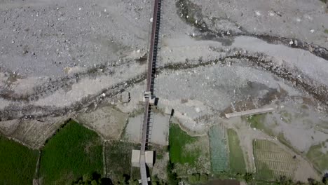 the seasonal stream bridge of khogyani district