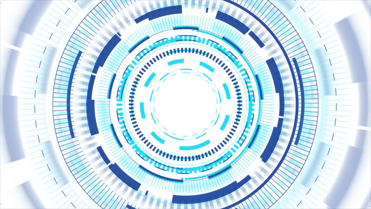 Digital circle hud futuristic technology background futuristic hud interface holographic rotating