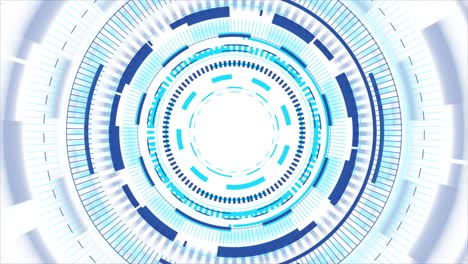 digital circle hud futuristic technology background futuristic hud interface holographic rotating