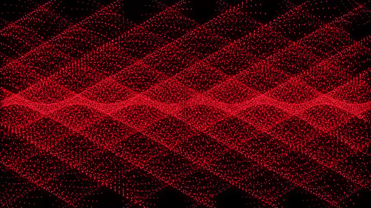 cambio de color del arco iris animación de patrón de forma de punto