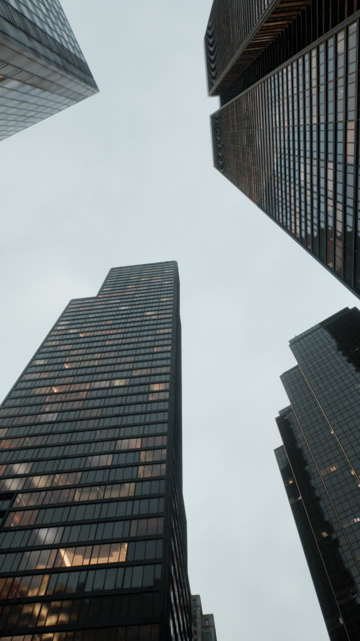 rascacielos en una ciudad