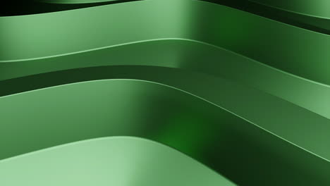 abstract green wave background