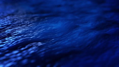 abstract deep blue water