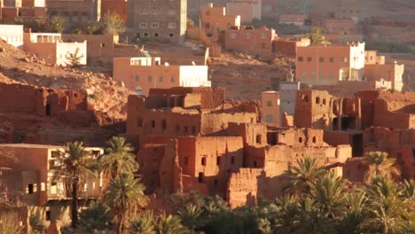 todra gorge moroccan style kasbah housing in desert