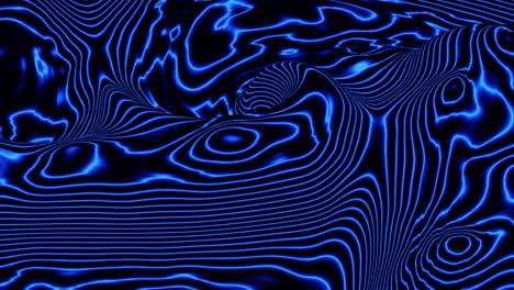 patrón de ondas de líquido azul y negro futurista