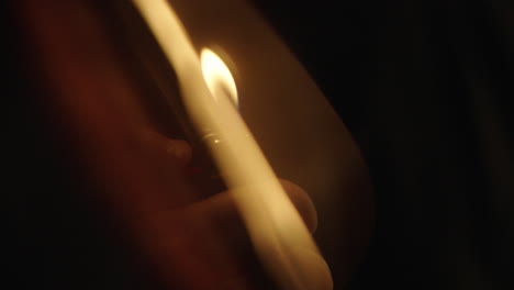hand holding a lighter