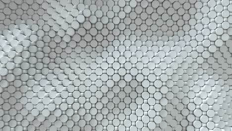 abstract background with white moving architectural pattern