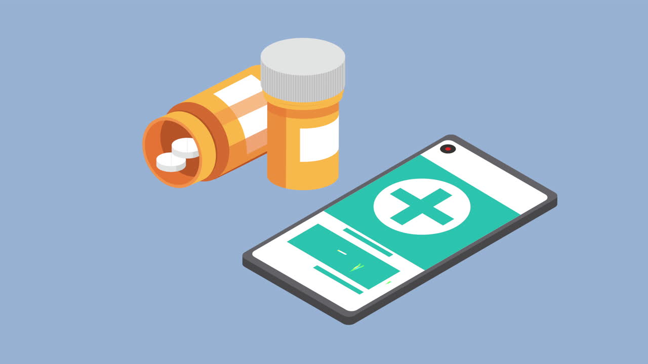 의료 앱과 알약