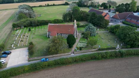 Luftvideo-Der-Kirche-St