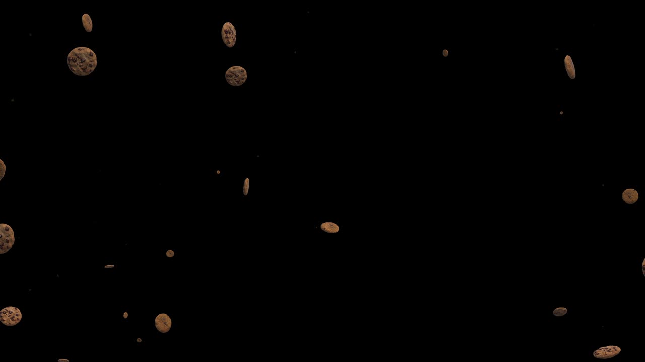 초콜릿  쿠키 루프 애니메이션