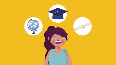 educación y aprender escolar y suministros