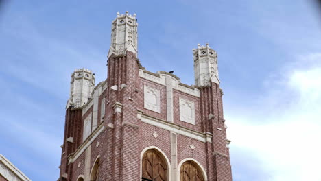 La-Iglesia-Del-Sagrado-Corazón-En-El-Centro-De-El-Paso,-Texas