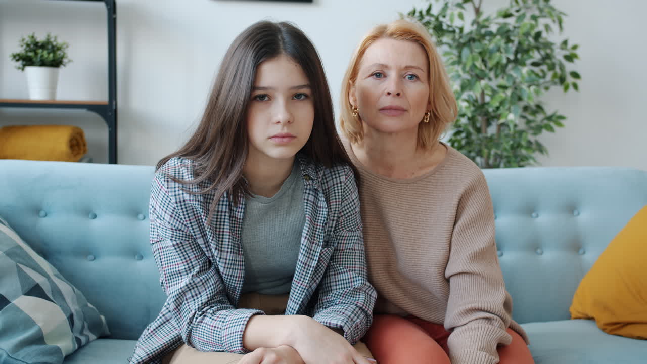 Mother and Daughter Discussion