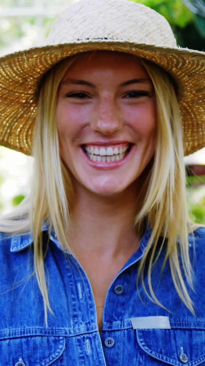 retrato de mujer hermosa