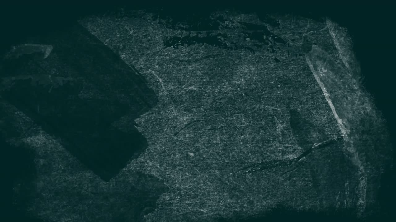 녹색 칠판 배경에 있는 통계 데이터 처리와 수학 방정식의 애니메이션