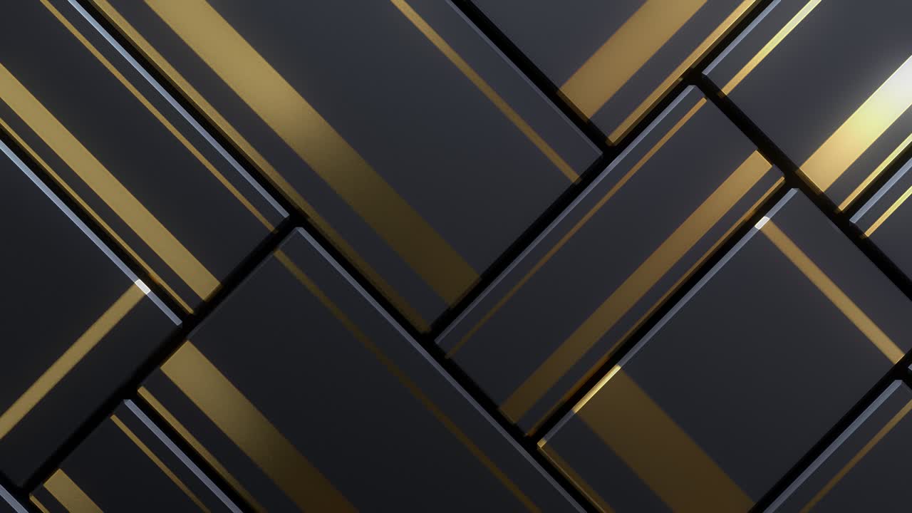 검은색 움직이는 큐브 표면으로 추상적인 배경.