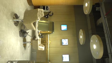 empty makeover salon and salon chairs