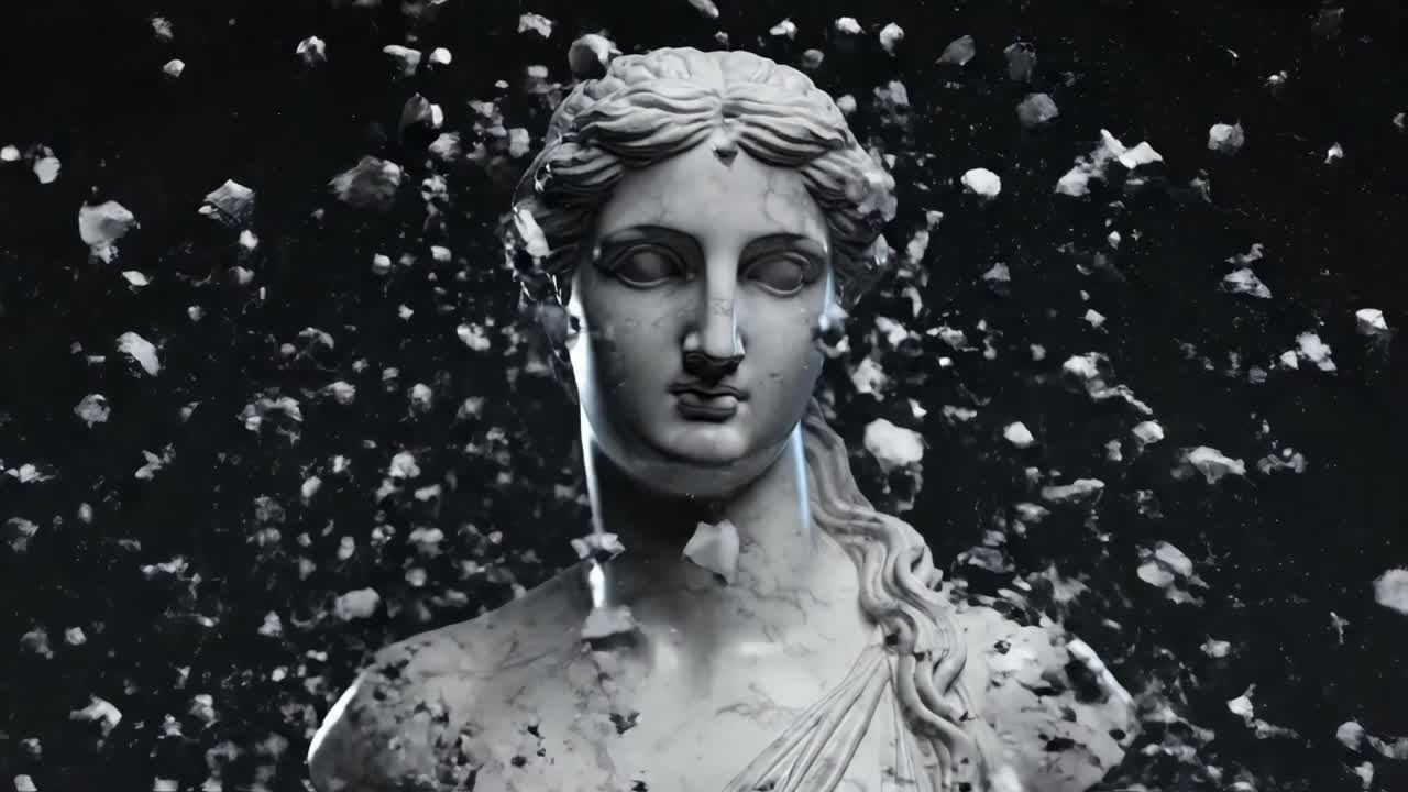 Marble Statue of a Greek Goddess