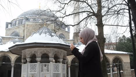 Islamische-Betende-Vordere-Moschee