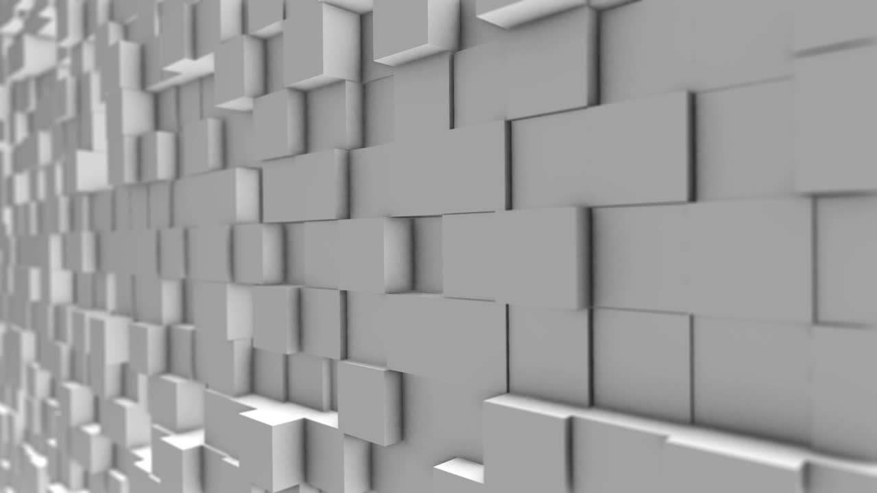 conjunto virtual moderno 3d render movimiento animación de fondo