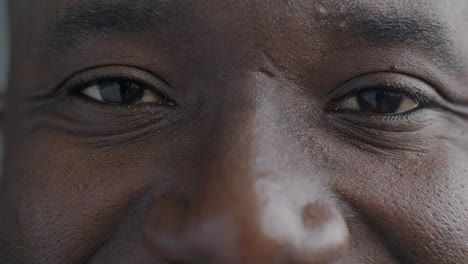 close-up of a man's face