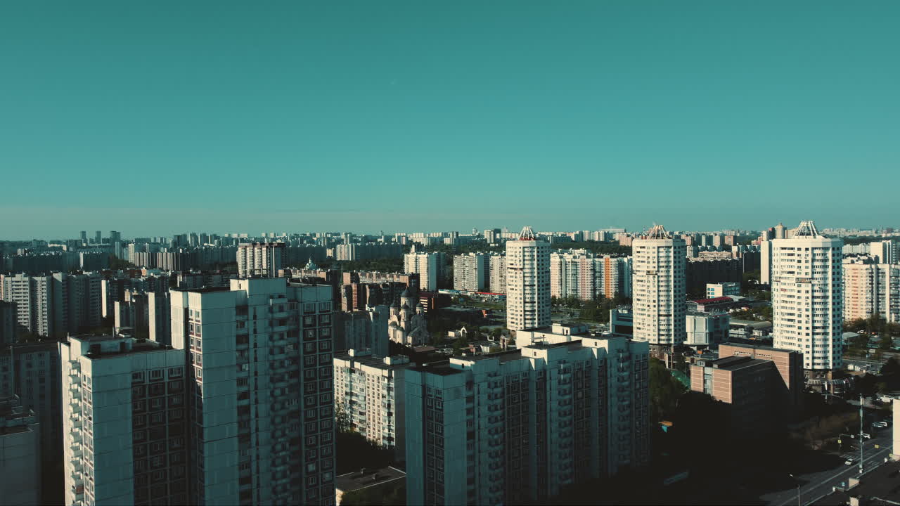 현대 도시 지역의 도시 풍경