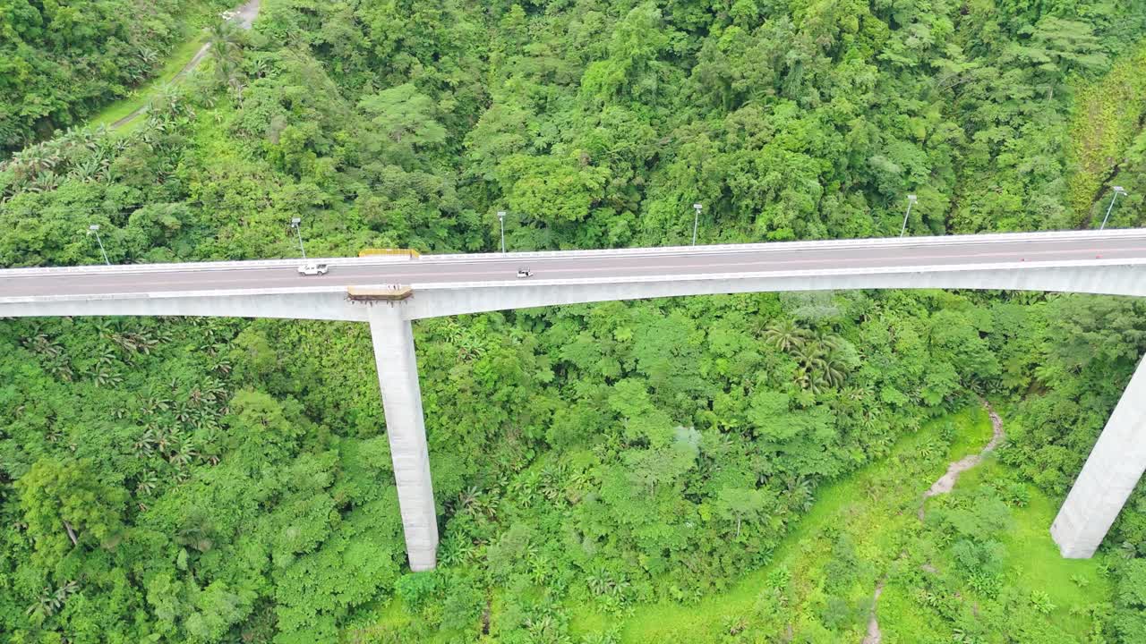 Prestressed Concrete Box Girder Span of Agas-Agas Bridge over Agas Gorge in Southern Leyte