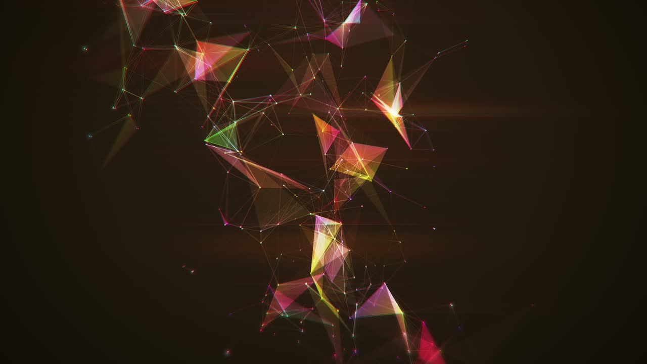 formas abstractas plexo animación de fondo