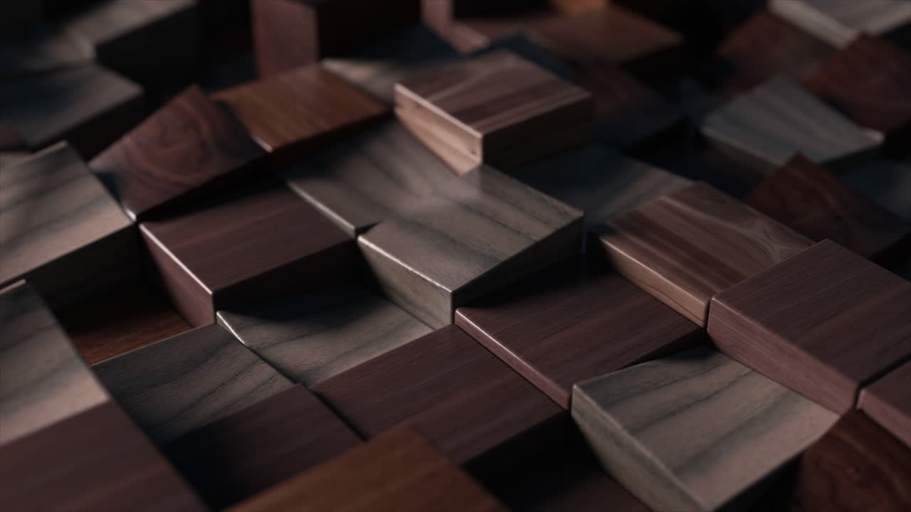 patrón de bloque de madera abstracto