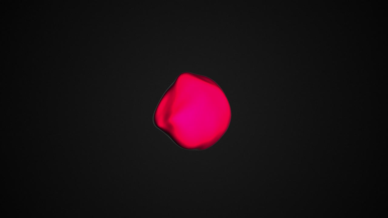 wavy surface on sphere, metamorphosis of amorphous shape