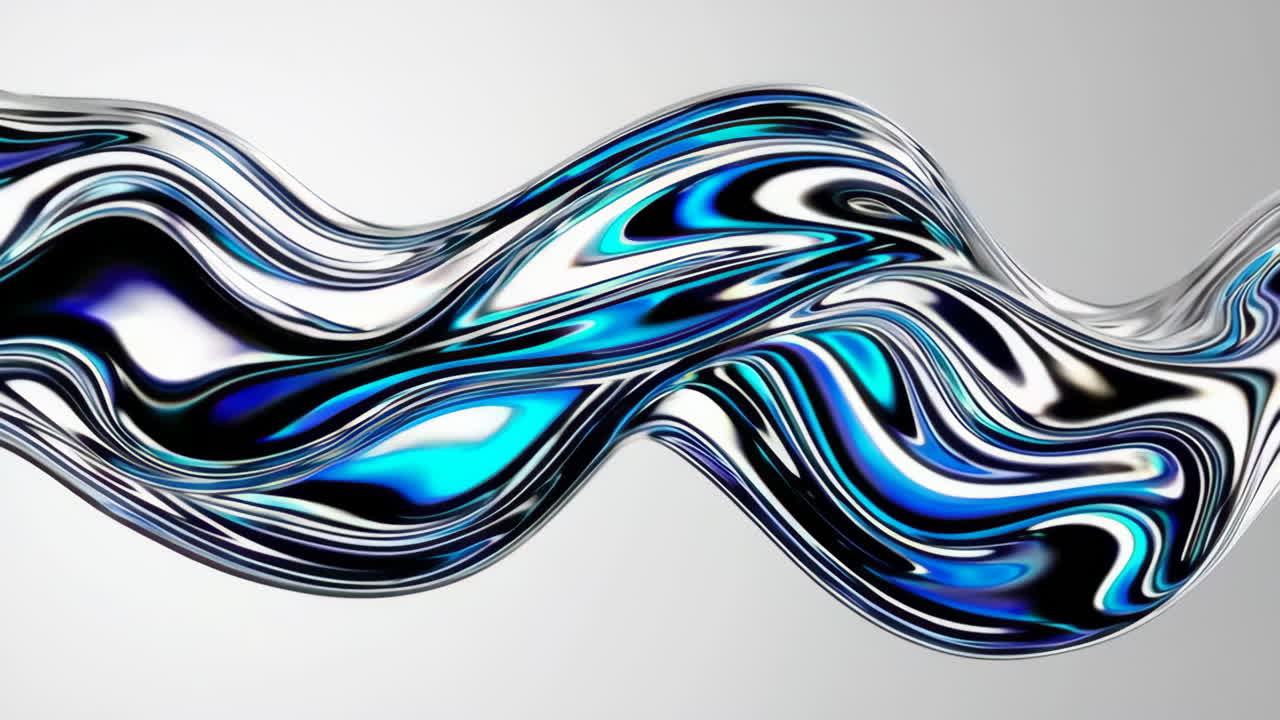 arte abstracto del flujo de líquidos