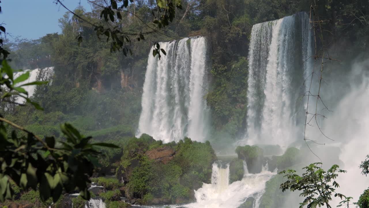 Iguazu waterfall complex nature landscape Argentina natural wonder South America
