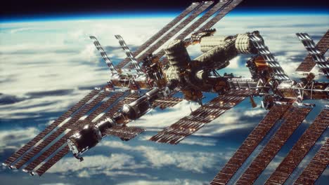 International-Space-Station.-Elements-of-this-image-furnished-by-NASA