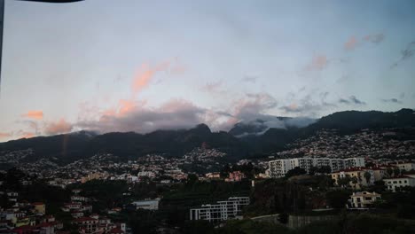 Timelaps-of-capital-city-Funchal-in-Madeira-Portugal