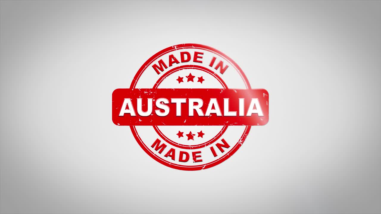 Made in Australia Stamp