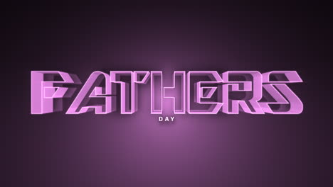 Día-Del-Padre-Monocromático-En-Degradado-Púrpura-Oscuro