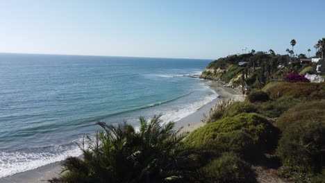 aerial shot - shoreline coastal