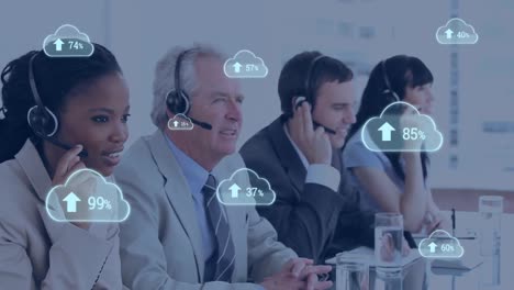 network of cloud sharing