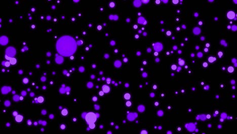 animación de bola de punto de tamaño medio en movimiento gráficos de movimiento
