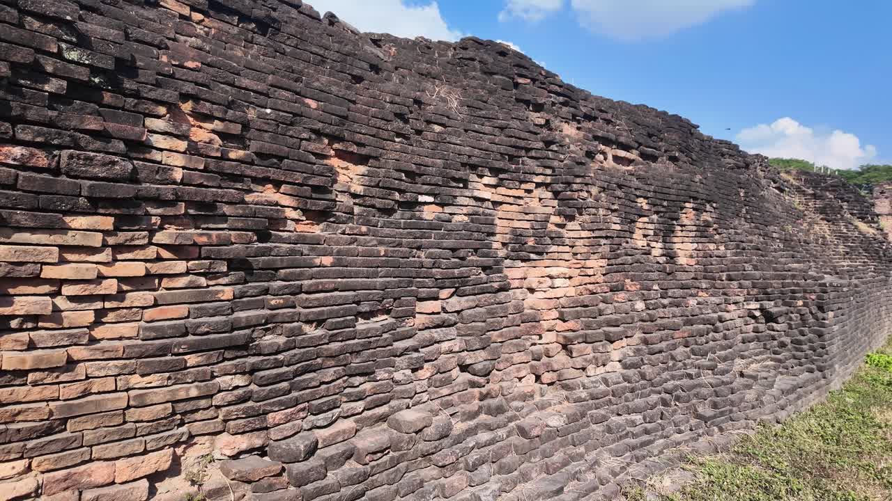 Chiang Mai ancient old city walls originally from 13th century north of Thailand Southeast Asia